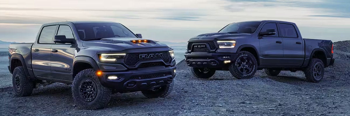 2023 Ram 1500 TRX and Rebel Lunar Edition